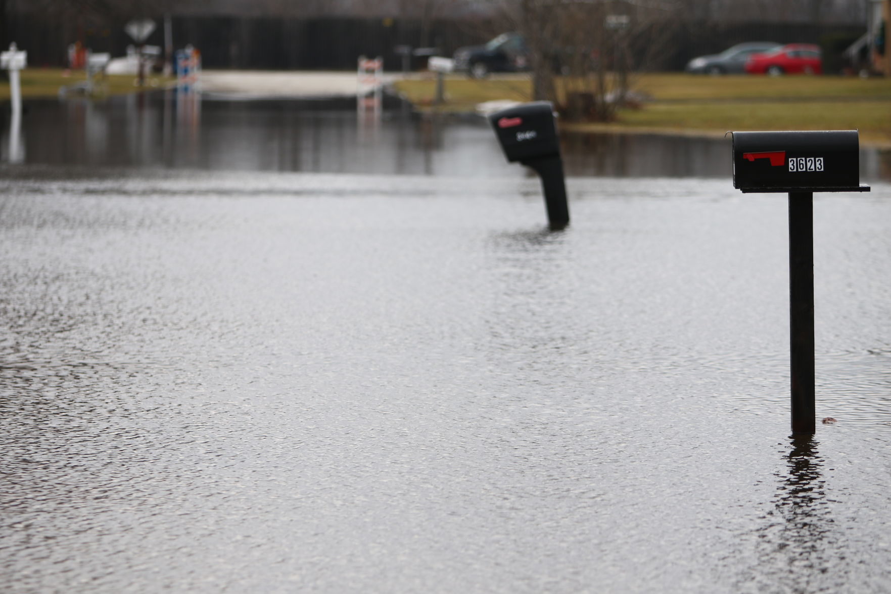 High water in Lansing